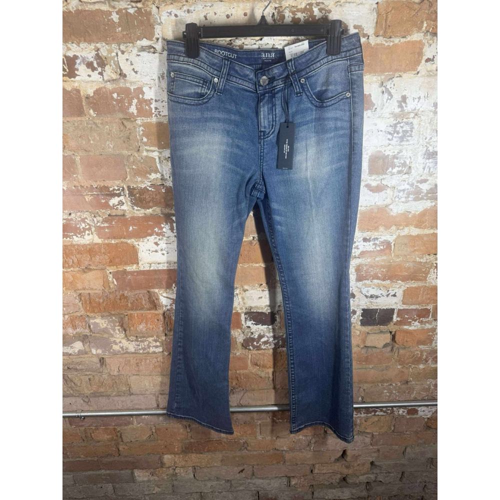 a.n.a (A New Approach) Bootcut Jeans Womens Size 10P/30 Blue‎ Denim